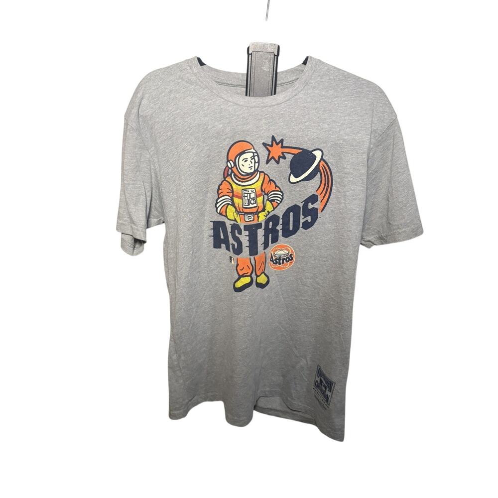 HOUSTON ASTROS Mitchell Ness Cooperstown Collection Retro T-Shirt -- LARGE L